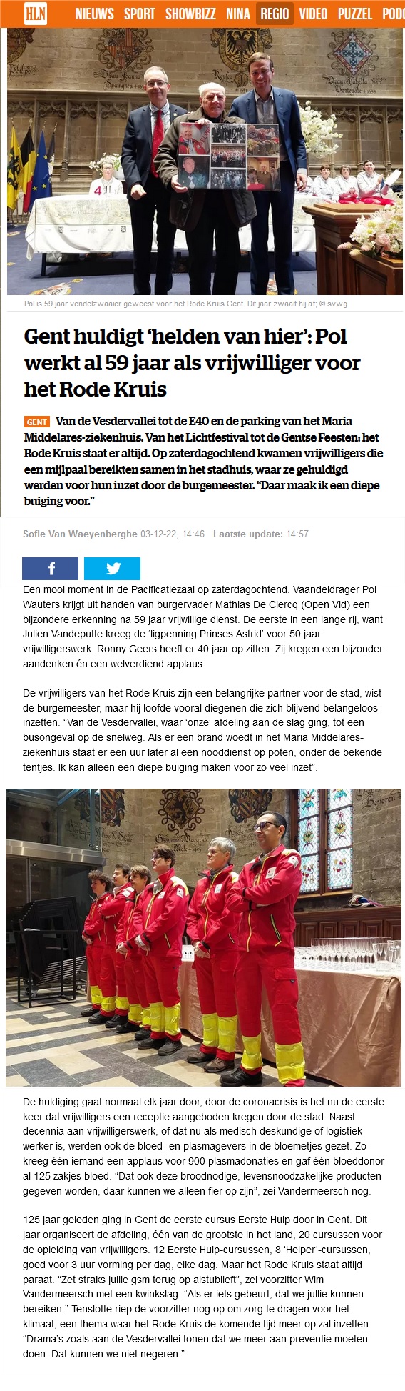 artikel HLN