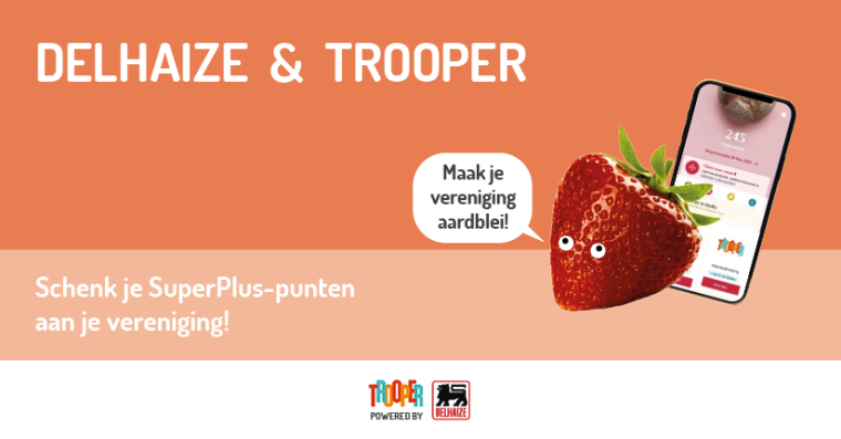 Steun Jeugd Rode Kruis Roeselare met je punten van Delhaize
