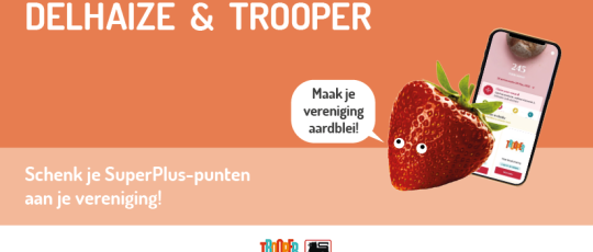 Steun Jeugd Rode Kruis Roeselare met je punten van Delhaize