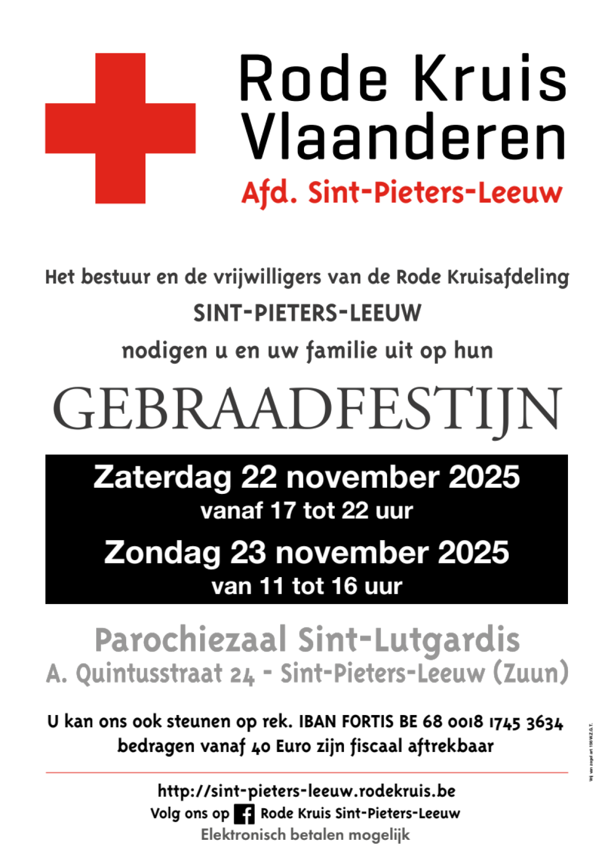 Affiche Gebraadsfestijn
