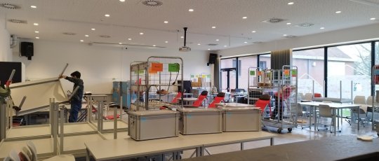 Zaal van bloedcollecte