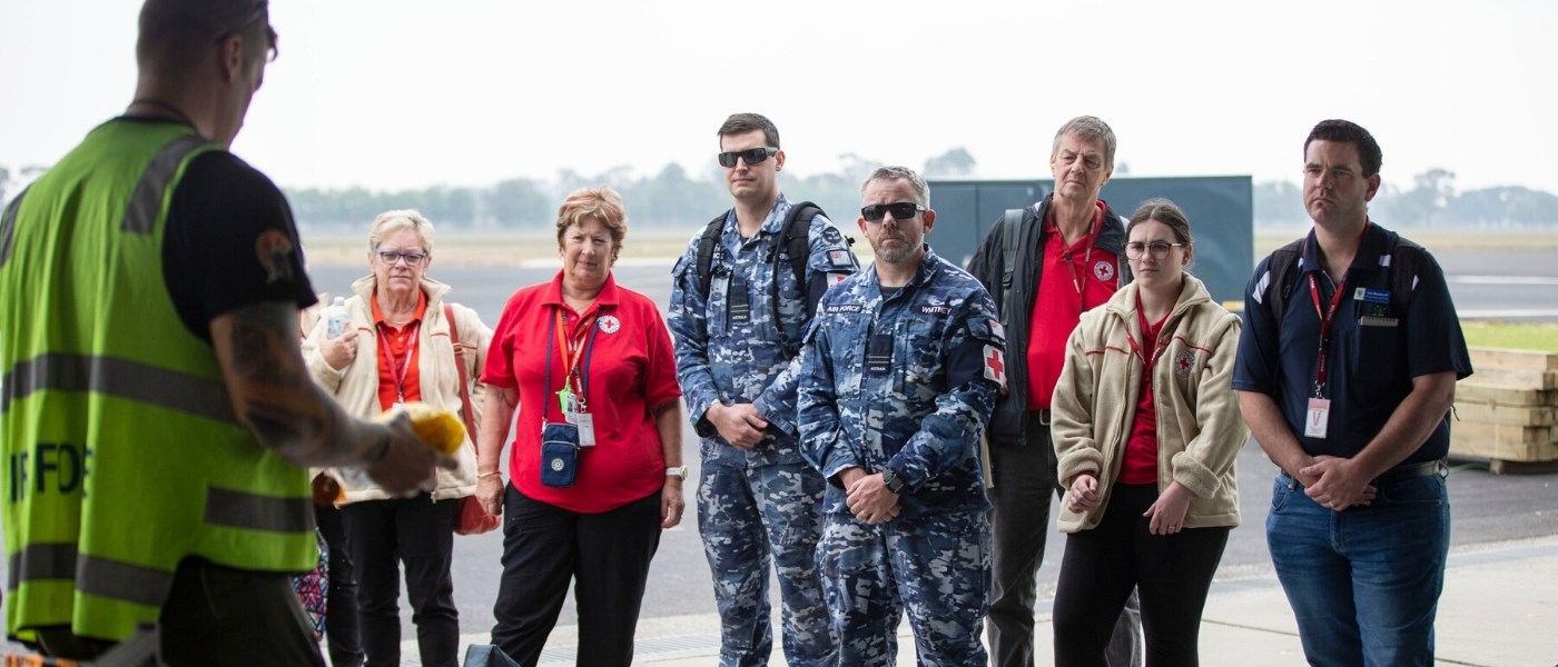 Australische Rode Kruis Blijft Helpen Bij Bosbranden Rode Kruis