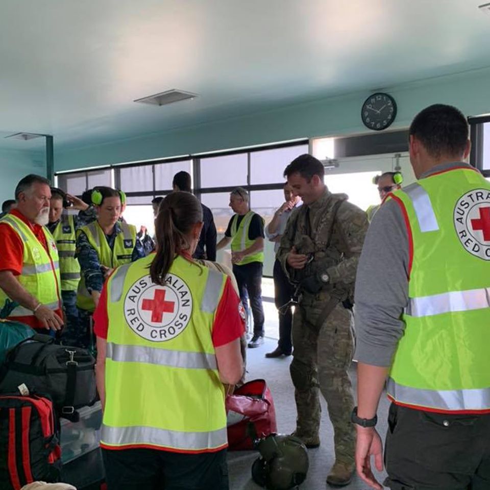 De Inzet Van Het Australische Rode Kruis Tijdens De Bosbranden In Beeld Rode Kruis