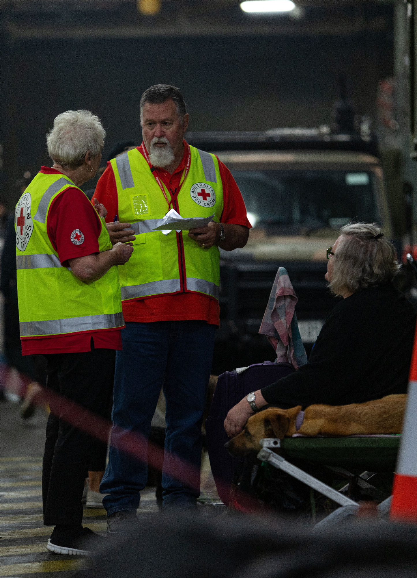 Australische Rode Kruis Blijft Helpen Bij Bosbranden Rode Kruis