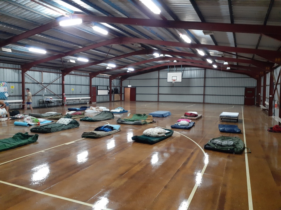 Australische rode kruismelkbank