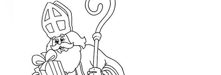 Kleurwedstrijd Sinterklaas Rode Kruis